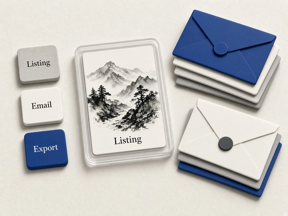 Website enrichment adding email and social contacts