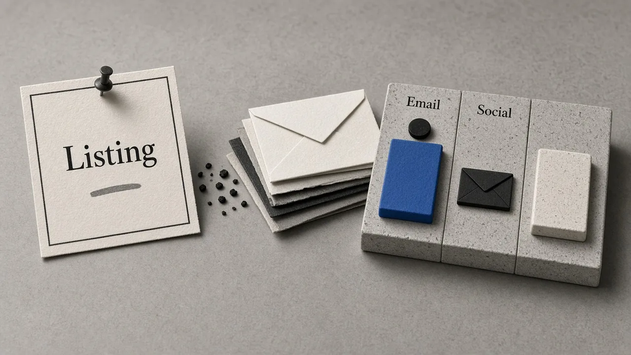 Maps business list enriching into email and social columns
