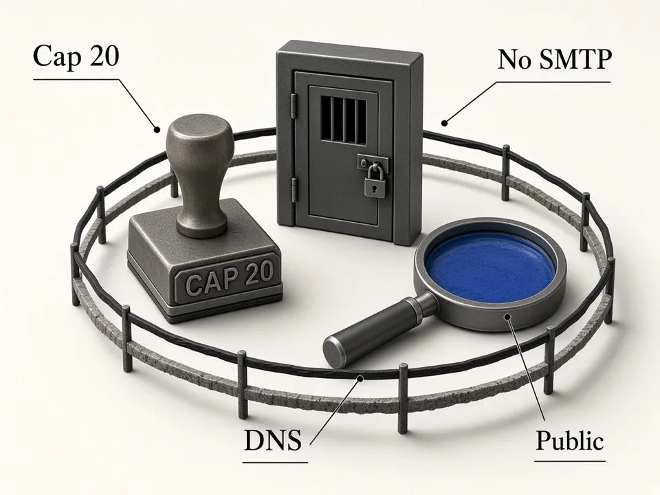 Keine SMTP- und öffentlichen DNS-Beschränkungen für die Massenüberprüfung