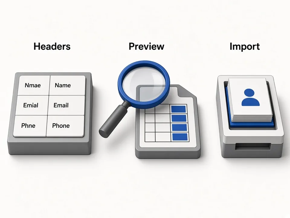 Header alignment tips for combining CSV files